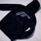 Preview: JR Unisex Zip Hoodie Logo Black