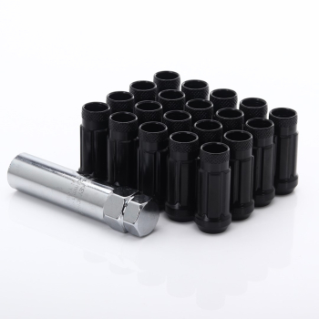 Japan Racing Forged Steel Radmuttern JN4–Black (20er Set inkl. Schlüssel)