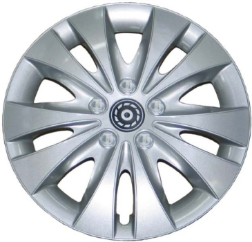 13 Zoll - ALBRECHT Storm Radkappen Radblenden Silber Set