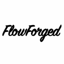 FlowForged Sticker | White