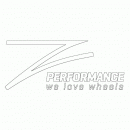 Z-Performance LOGO Sticker | Weiß